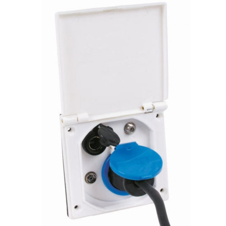 Withdrawal box in the group Caravan & Motorhome / Electronics / Switches & In/Outlets / Eling and Connection at Campmarket (65191)