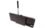 Wall mount 2-jointed with lockable position Black Wall mount 2-jointed with lockable position Black