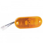 Side marker light oval LED
