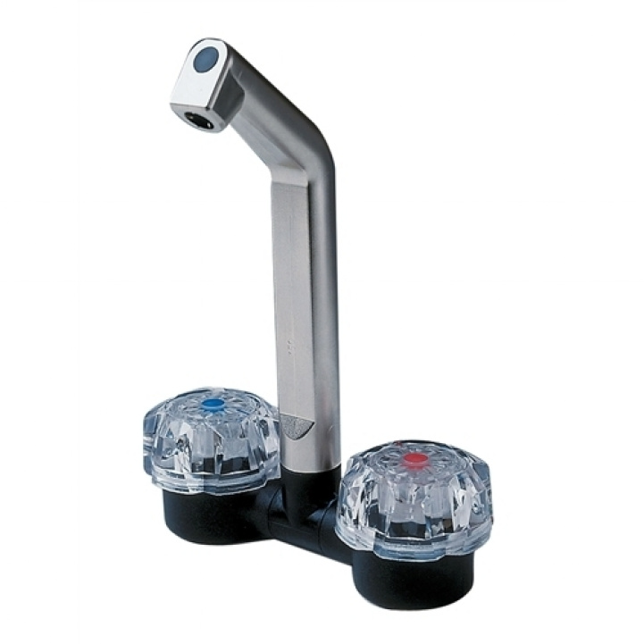 Deluxe chrome mixer in the group Water & Sanitation / Water / Water taps / Cold & Hot Water Taps at Campingvaruhuset i Norden AB (65269)