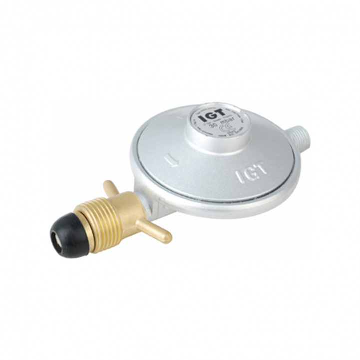 Reduction valve 30mbar Thread connection in the group Caravan & Motorhome / Gas and Accessories / Reducing valves at Campingvaruhuset i Norden AB (65278)