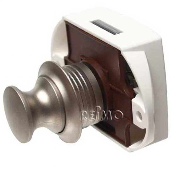 Wardrobe lock White in the group Caravan & Motorhome / Locks & Fittings / Inv. Door & Hatch Lock at Campingvaruhuset i Norden AB (65375)