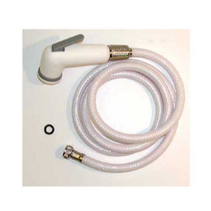 Shower on/off white in the group Water & Sanitation / Water / Water taps / Shower mixer at Campmarket (65383)