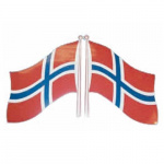 Flag sticker Norway 20x14 cm Flag sticker Norway 20x14 cm