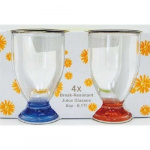 Multicolored juice glasses 4-pack Multicolored juice glasses 4-pack