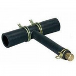 Drainage with plug and clamp