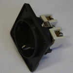Berker Integro 230V Socket Black Without Cover Berker Integro 230V Socket Black Without Cover