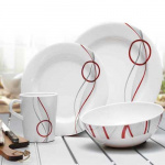 Melamine tableware Imola 16 pieces