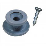 Fastening knob + screw for rubber band 25 pack