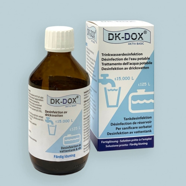 DK-DOX Active Basic 250ml in the group Water & Sanitation / Chemicals & Accessories / Disinfection Drinking Water Tank at Campingvaruhuset i Norden AB (65779)