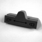 Dometic Refrigerator Lock Complete Grey Dometic Refrigerator Lock Complete Grey