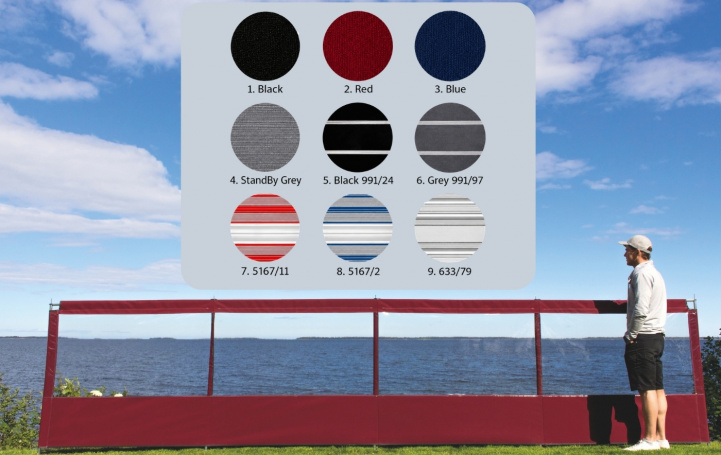 Swedish-Tent Windbreak View in the group Awning & Canopies / Windbreak at Campingvaruhuset i Norden AB (66032)