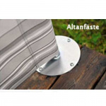 Balcony bracket for windbreak Svenska-Tälts