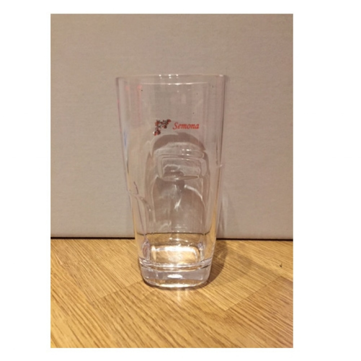 High checkered glass in the group Household & Kitchen / Glass & Mugs / Drinking glass at Campmarket (66042)