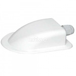 Cable entry for cable white Cable entry for cable white