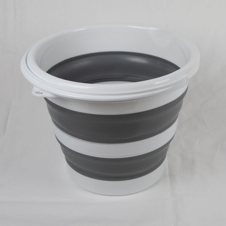 Folding Bucket Silicone 10L in the group Household & Kitchen / Laundry, Cleaning & Dishes / Dish basins at Campmarket (66089)