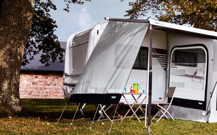 Thule Sun Blocker Side G2 in the group Awning & Canopies / Awnings / Caravan awnings / Front & Gables Caravan Awnings / Pages & Fronts Thule/Omnistor at Campingvaruhuset i Norden AB (66156)