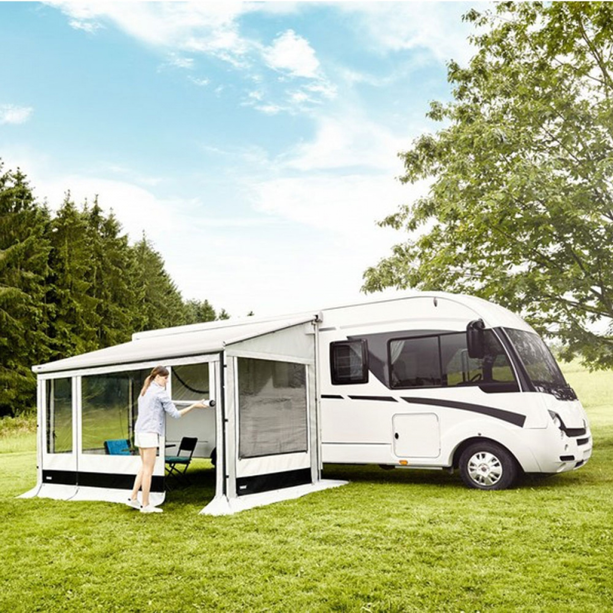 Gavlar Residence G3 6900 in the group Awning & Canopies / Awnings / Motorhome awnings / Thule/Omnistor / Gables & Fronts / Safari Residens G3 at Campingvaruhuset i Norden AB (66207)