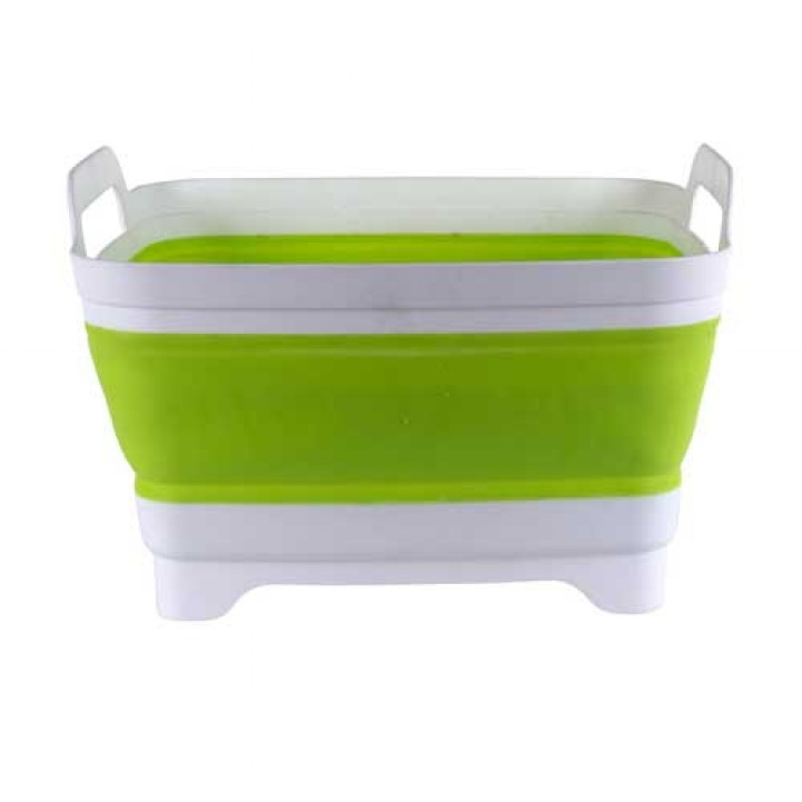 Collapsible dish basin in silicone in the group Household & Kitchen / Laundry, Cleaning & Dishes / Dish basins at Campmarket (66257)