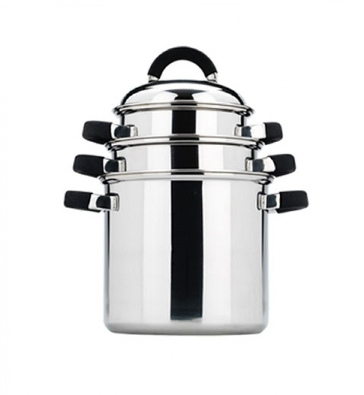 WeCamp 3-Piece Pot Set with Silicone Handle in the group Household & Kitchen / Kitchen accessories / Pots and Pans at Campmarket (66259)