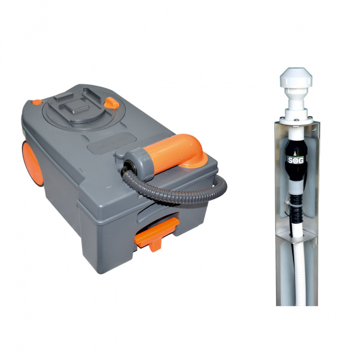 SOG system with chimney in the group Water & Sanitation / Toilet / Camping toilet / Accessories for Camping Toilets at Campingvaruhuset i Norden AB (66305)