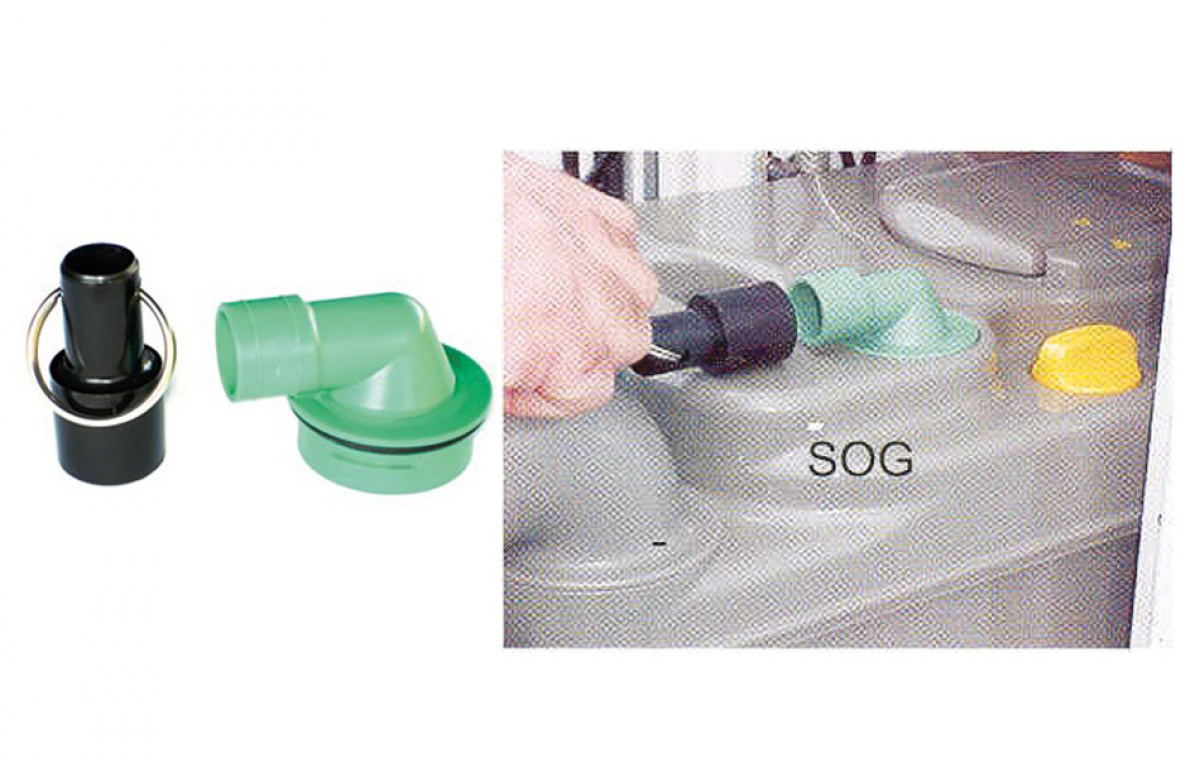 Connection set SOG C200 in the group Water & Sanitation / Toilet / Camping toilet / Accessories for Camping Toilets at Campingvaruhuset i Norden AB (66309)