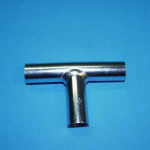 Steel T-pipe 22 mm Steel T-pipe 22 mm