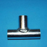 Steel T-pipe 22 mm Steel T-pipe 22 mm