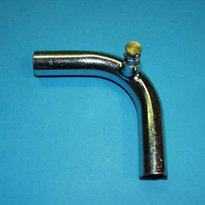 Pipe bend steel 22 mm with air screw in the group Caravan & Motorhome / Heat, Cold & Ventilation / Alde / Installation material at Campmarket (66386)