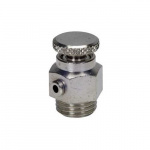 Air nipple with knob 1/4R Air nipple with knob 1/4R