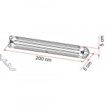 Fiamma Garage Bars Corner Mounting Fiamma Garage Bars Corner Mounting