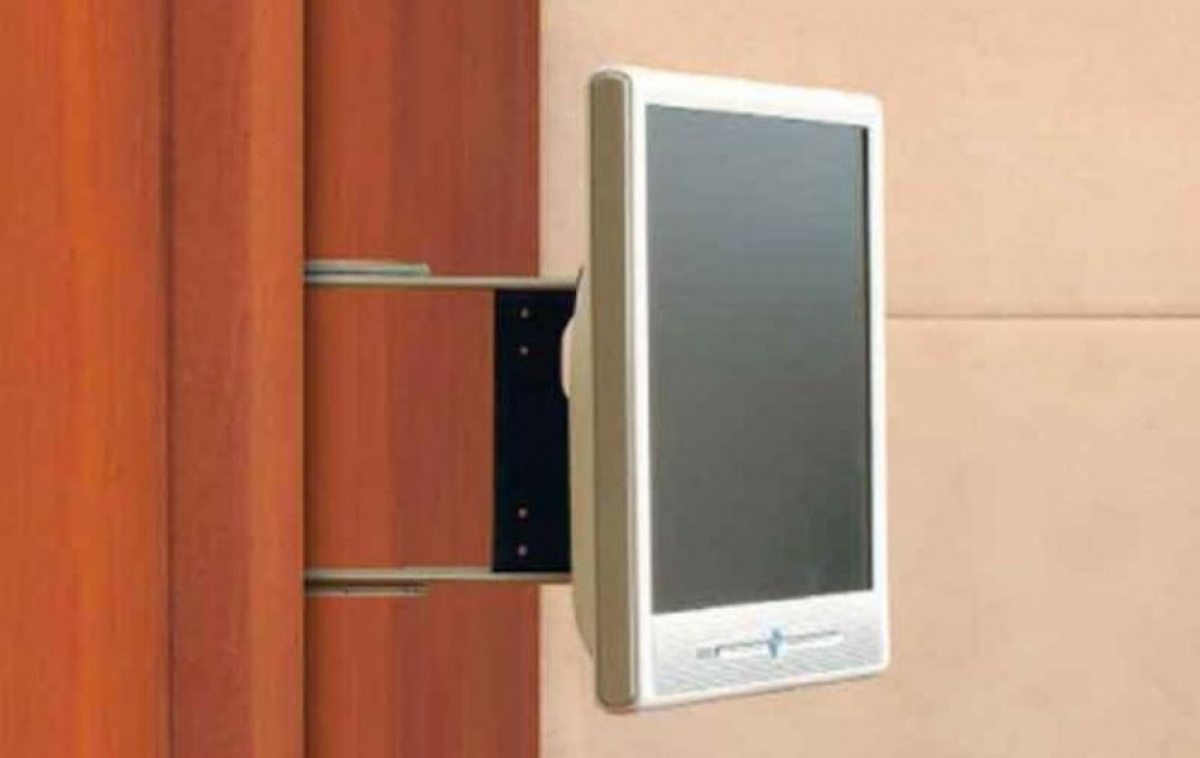 TV mount, pulled out to the right in the group Caravan & Motorhome / Electronics / TV, Image & Sound / TV / TV mounts at Campingvaruhuset i Norden AB (66514)