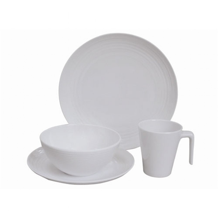 Seramika Vanilla 16 pieces in the group Household & Kitchen / Serving / Tableware at Campingvaruhuset i Norden AB (66579)