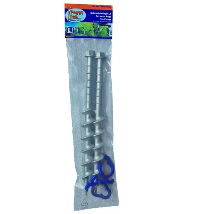 Peggy Peg Mark Screw 31cm Aluminum in the group Awning & Canopies / Accessories-Parts / Awning accessories / Peggy Peg at Campingvaruhuset i Norden AB (66587)