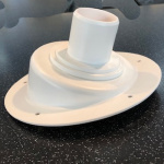 Water intake with lock Ø 40