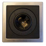 Wall outlet 12 V Black/SilverB Wall outlet 12 V Black/SilverB