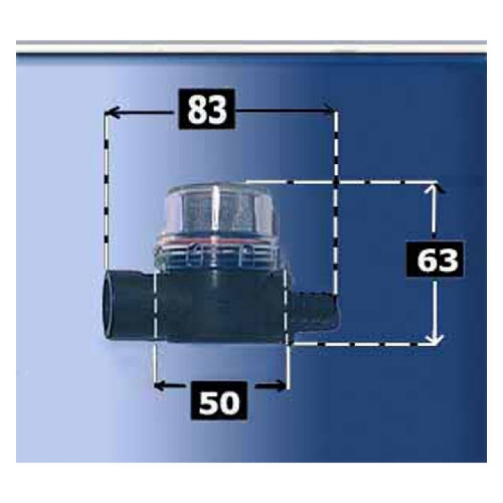 Shurflo Water Filter Connector in the group Water & Sanitation / Water / Water pumps / Pressure pumps at Campingvaruhuset i Norden AB (66723)
