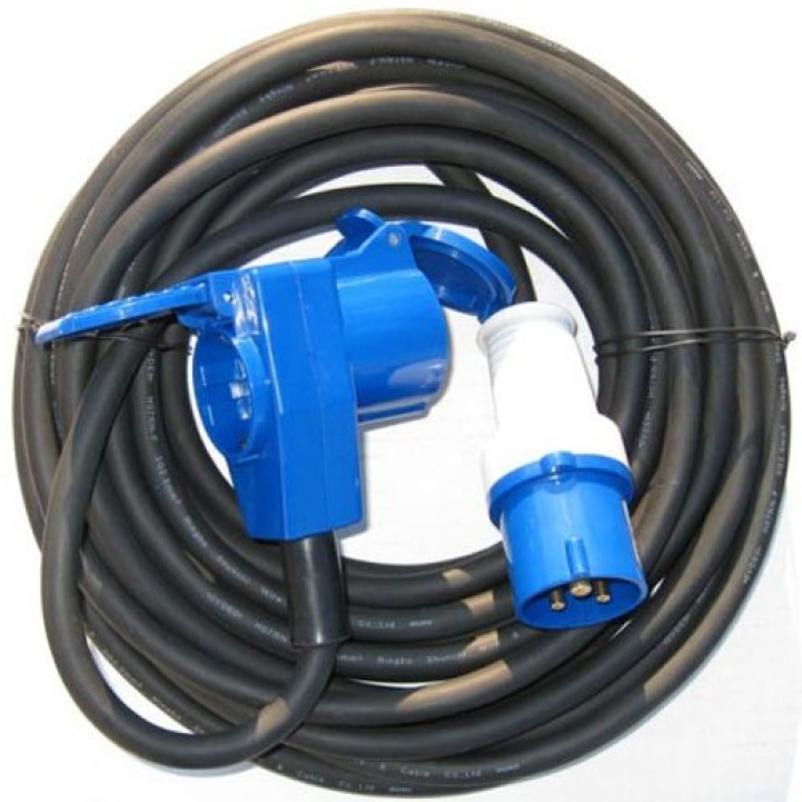 CEE Connection Cable Angled 15 m in the group Caravan & Motorhome / Electronics / Connection cables at Campmarket (66760)