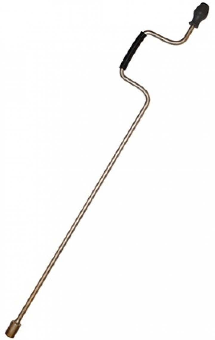 Support leg crank with nut nv 17mm in the group Caravan & Motorhome / Chassis / Support leg at Campingvaruhuset i Norden AB (66783)