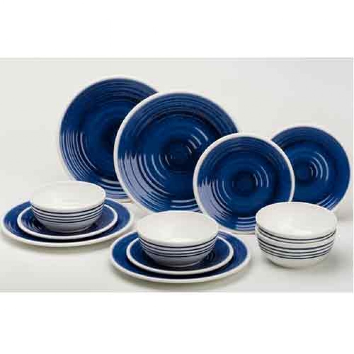 Melamine tableware Seramika Azure 12 pieces in the group Household & Kitchen / Serving / Tableware at Campmarket (66870)