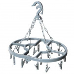 Drying carousel with 16 clothespins Grey Drying carousel with 16 clothespins Grey