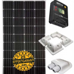 LTC Complete Solar Panel Package Wide 160W MPPT