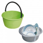 WeCamp Dish Bucket with Insert Lime WeCamp Dish Bucket with Insert Lime
