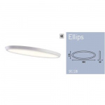 Ceiling lamp Ellips White Ceiling lamp Ellips White
