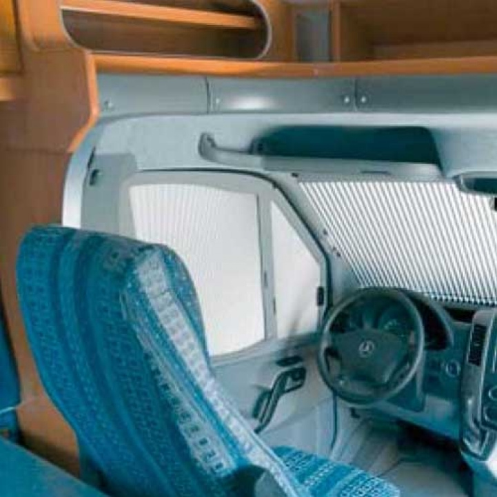 REMI curtains right & left curtains Sprinter 07-17 in the group Caravan & Motorhome / Textile rugs & Covers / Blackout curtains at Campingvaruhuset i Norden AB (67079)