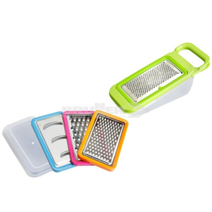 Grater with container in the group Household & Kitchen / Kitchen accessories / Kitchen utensils at Campingvaruhuset i Norden AB (67106)