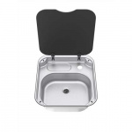 Thetford Rectangular Sink with Glass Lid Series 34 Thetford Rectangular Sink with Glass Lid Series 34