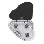 Cooktop 3-burner with glass lid right Series 330 Cooktop 3-burner with glass lid right Series 330