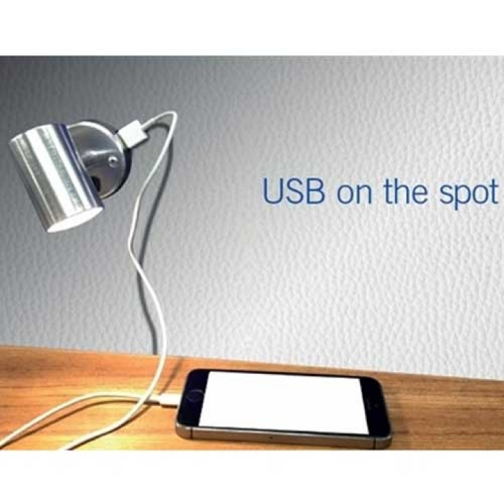 Spotlight Tube LED with USB outlet in the group Caravan & Motorhome / Electronics / Interior Lighting / Spotlights at Campmarket (67287)