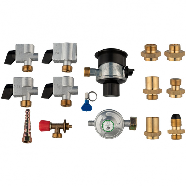 Adapter set Europe for propane in the group Caravan & Motorhome / Gas and Accessories / Other at Campmarket (67305)